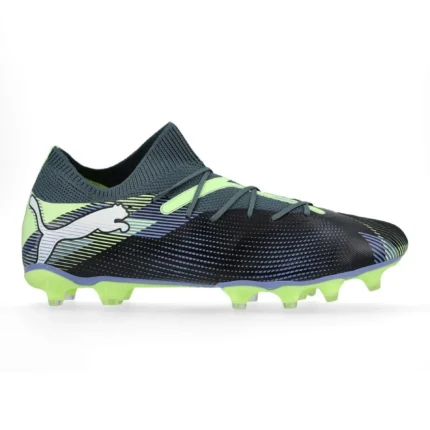 Puma Future 7 Match FG/AG Lights Out - Gray Skies/Puma White/Fizzy Apple - Image 1