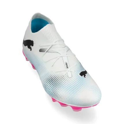 Puma Future 7 Match FG/AG Phenomenal - White/Black/Poison Pink Women - Image 5