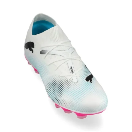 Puma Future 7 Match FG/AG Phenomenal - White/Black/Poison Pink - Image 5
