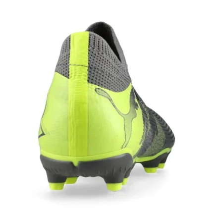 Puma Future 7 Match FG/AG Rush - Strong Gray/Cool Dark Gray/Electric Lime Kids Limited Edition - Image 6