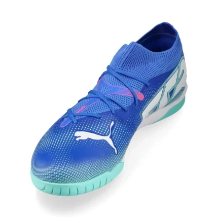 Puma Future 7 Match IT Formula - Bluemazing/Puma White/Electric Peppermint - Image 7