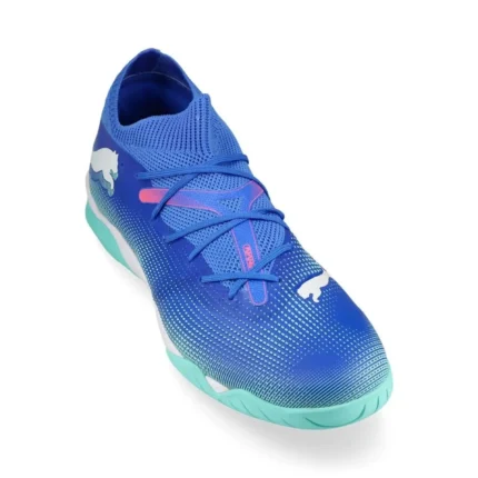 Puma Future 7 Match IT Formula - Bluemazing/Puma White/Electric Peppermint - Image 5