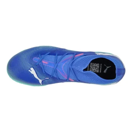 Puma Future 7 Match IT Formula - Bluemazing/Puma White/Electric Peppermint - Image 4