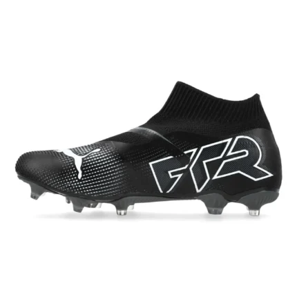 Puma Future 7 Match + Laceless FG/AG Eclipse - Black/White - Image 3