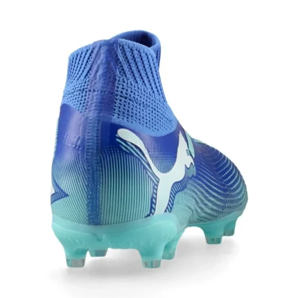 Puma Future 7 Match + Laceless FG/AG Formula - Bluemazing/Puma White/Electric Peppermint - Image 6