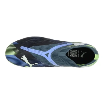 Puma Future 7 Match + Laceless FG/AG Lights Out - Gray Skies/Puma White/Fizzy Apple - Image 4