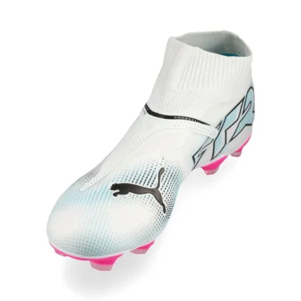 Puma Future 7 Match + Laceless FG/AG Phenomenal - White/Black/Poison Pink - Image 7