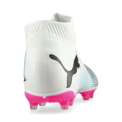Puma Future 7 Match + Laceless FG/AG Phenomenal - White/Black/Poison Pink - Image 6