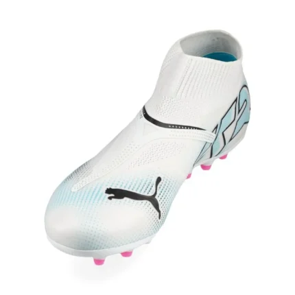 Puma Future 7 Match + Laceless MG Phenomenal - White/Black/Poison Pink - Image 7