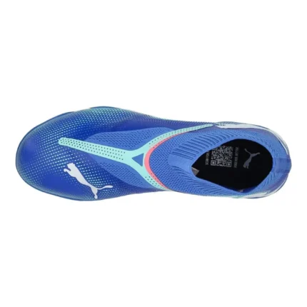 Puma Future 7 Match + Laceless TT Formula - Bluemazing/Puma White/Electric Peppermint - Image 4