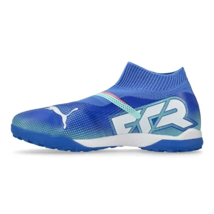 Puma Future 7 Match + Laceless TT Formula - Bluemazing/Puma White/Electric Peppermint - Image 3