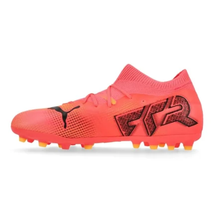 Puma Future 7 Match MG Forever Faster - Sunset Glow/Puma Black/Sun Stream Kids - Image 3
