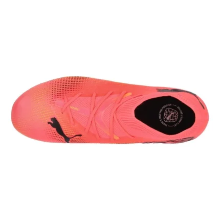 Puma Future 7 Match MG Forever Faster - Sunset Glow/Puma Black/Sun Stream Kids - Image 4