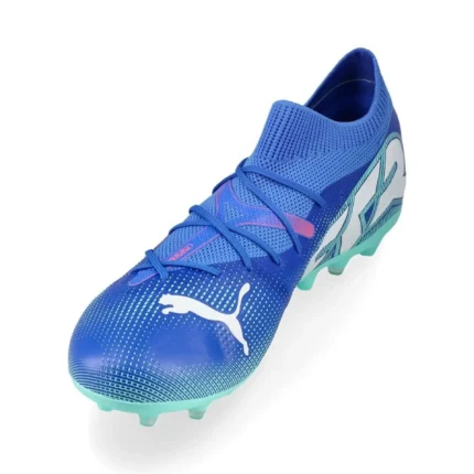 Puma Future 7 Match MG Formula - Bluemazing/Puma White/Electric Peppermint - Image 7