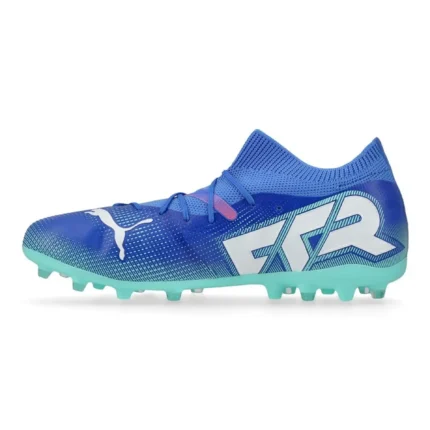 Puma Future 7 Match MG Formula - Bluemazing/Puma White/Electric Peppermint - Image 3