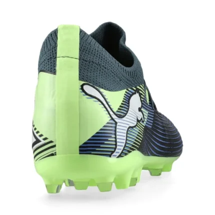 Puma Future 7 Match MG Lights Out - Gray Skies/Puma White/Fizzy Apple - Image 6