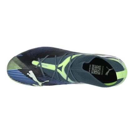 Puma Future 7 Match MG Lights Out - Gray Skies/Puma White/Fizzy Apple - Image 4