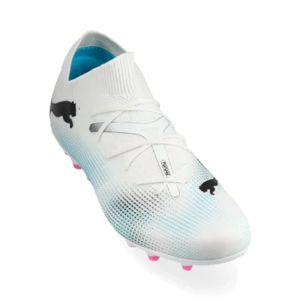 Puma Future 7 Match MG Phenomenal - White/Black/Poison Pink - Image 5