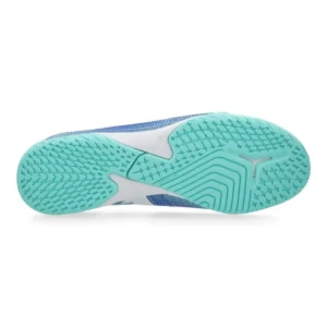 Puma Future 7 Match + Mid IT Formula - Bluemazing/Puma White/Electric Peppermint Kids - Image 2