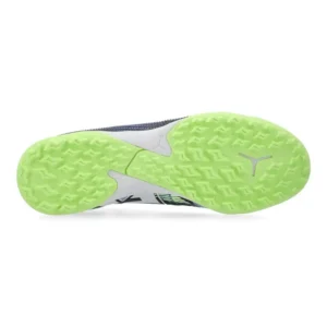 Puma Future 7 Match + Mid TT Lights Out - Gray Skies/Puma White/Fizzy Apple Kids - Image 2