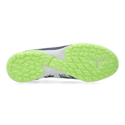 Puma Future 7 Match + Mid TT Lights Out - Gray Skies/Puma White/Fizzy Apple Kids - Image 2