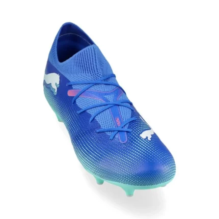 Puma Future 7 Match SG Formula - Bluemazing/Puma White/Electric Peppermint - Image 5