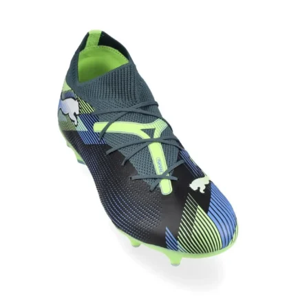 Puma Future 7 Match SG Lights Out - Gray Skies/Puma White/Fizzy Apple - Image 5