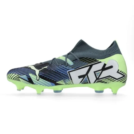Puma Future 7 Match SG Lights Out - Gray Skies/Puma White/Fizzy Apple - Image 3