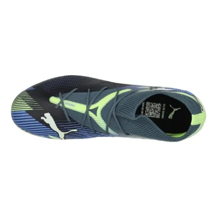 Puma Future 7 Match SG Lights Out - Gray Skies/Puma White/Fizzy Apple - Image 4