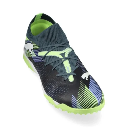 Puma Future 7 Match TT Lights Out - Gray Skies/Puma White/Fizzy Apple - Image 5