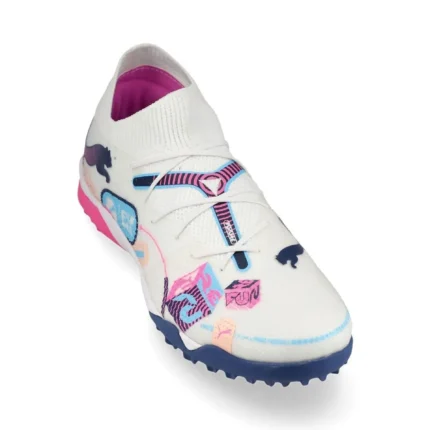 Puma Future 7 Match TT Volume Up - White/Blue/Poison Pink/Fizzy Melon/Bluemazing - Image 5