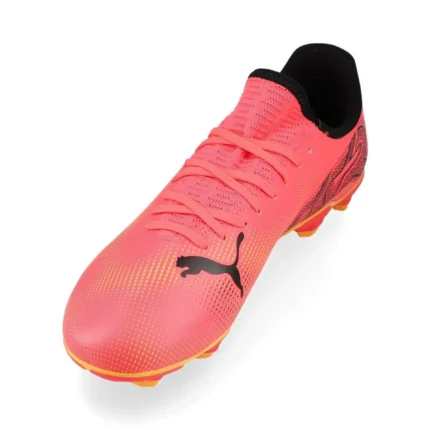 Puma Future 7 Play FG/AG Forever Faster - Sunset Glow/Puma Black/Sun Stream Kids - Image 7