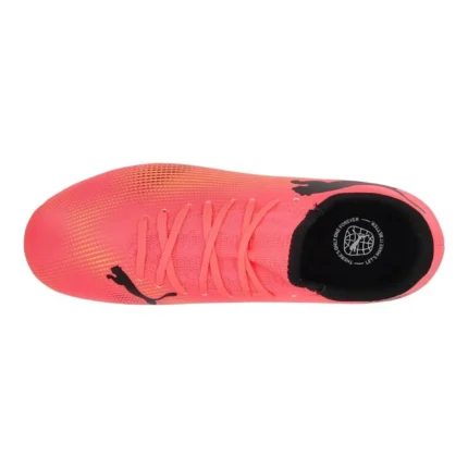 Puma Future 7 Play FG/AG Forever Faster - Sunset Glow/Puma Black/Sun Stream Kids - Image 4