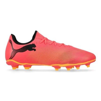Puma Future 7 Play FG/AG Forever Faster - Sunset Glow/Puma Black/Sun Stream - Image 1