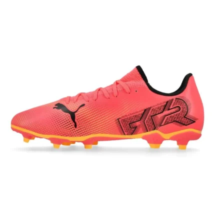 Puma Future 7 Play FG/AG Forever Faster - Sunset Glow/Puma Black/Sun Stream - Image 3