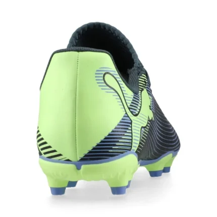 Puma Future 7 Play FG/AG Lights Out - Gray Skies/Elektro Purple/Fizzy Apple/Puma White Kids - Image 6