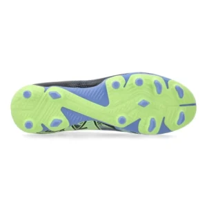 Puma Future 7 Play FG/AG Lights Out - Gray Skies/Elektro Purple/Fizzy Apple/Puma White Kids - Image 2