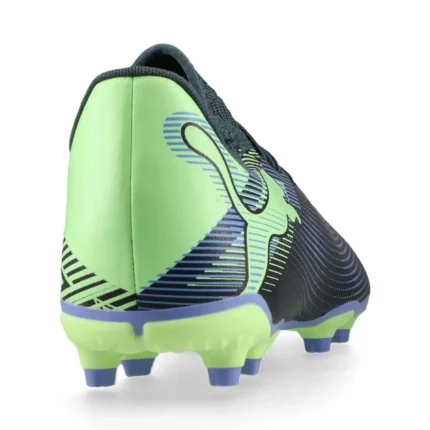 Puma Future 7 Play FG/AG Lights Out - Gray Skies/Elektro Purple/Fizzy Apple/Puma White - Image 6