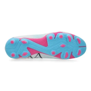Puma Future 7 Play FG/AG Phenomenal - White/Black/Poison Pink Kids - Image 2
