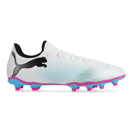 Puma Future 7 Play FG/AG Phenomenal - White/Black/Poison Pink - Image 1