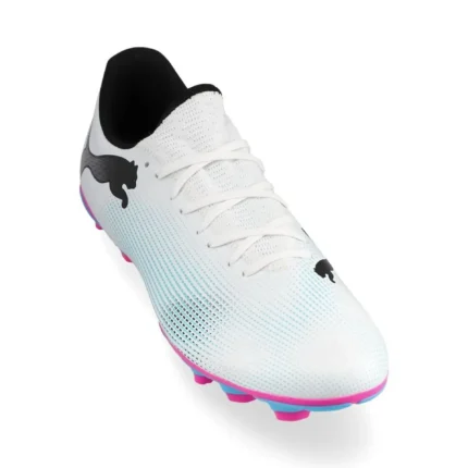 Puma Future 7 Play FG/AG Phenomenal - White/Black/Poison Pink - Image 5