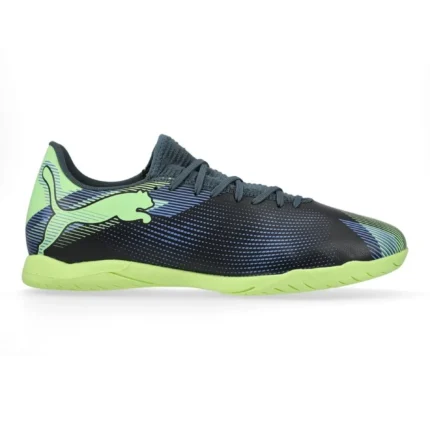 Puma Future 7 Play IT Lights Out - Gray Skies/Elektro Purple/Fizzy Apple/Puma White - Image 1