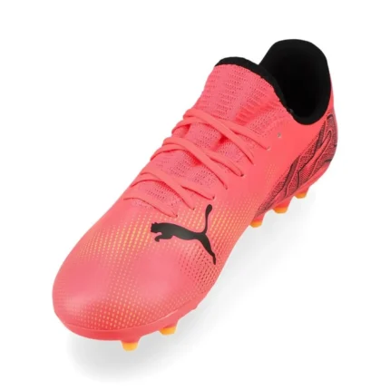 Puma Future 7 Play MG Forever Faster - Sunset Glow/Puma Black/Sun Stream Kids - Image 7