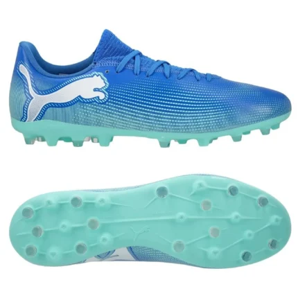 Puma Future 7 Play MG Formula - Bluemazing/Mint/Puma White - Image 5