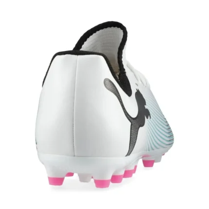 Puma Future 7 Play MG Phenomenal - White/Black/Poison Pink Kids - Image 6