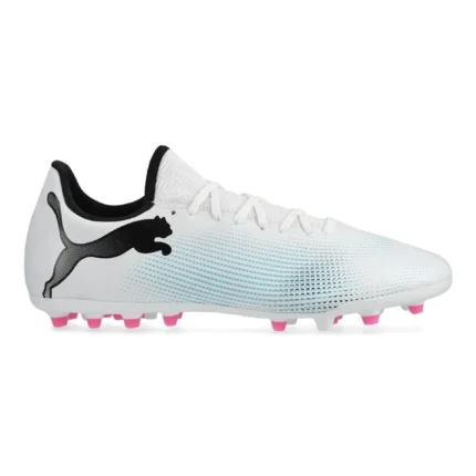 Puma Future 7 Play MG Phenomenal - White/Black/Poison Pink - Image 1