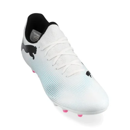 Puma Future 7 Play MG Phenomenal - White/Black/Poison Pink - Image 5