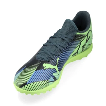 Puma Future 7 Play TT Lights Out - Gray Skies/Elektro Purple/Fizzy Apple/Puma White - Image 7