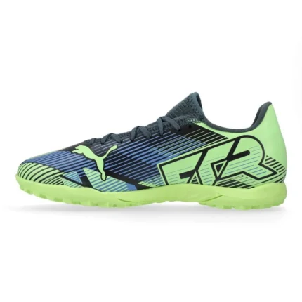 Puma Future 7 Play TT Lights Out - Gray Skies/Elektro Purple/Fizzy Apple/Puma White - Image 3