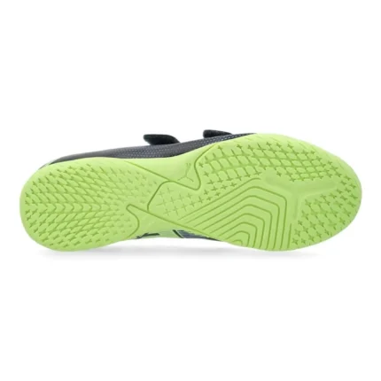 Puma Future 7 Play Velcro IT Lights Out - Gray Skies/Elektro Purple/Fizzy Apple/Puma White Kids - Image 2